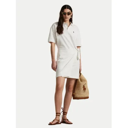 Zdjęcie Polo Ralph Lauren Sukienka codzienna 211A88516002 Biały Straight Fit