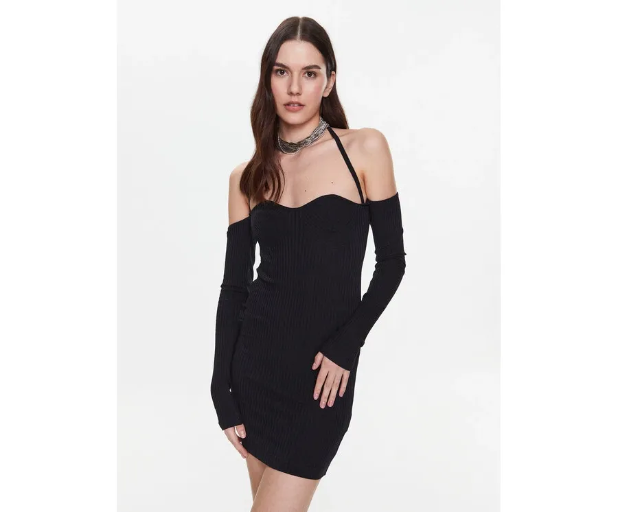 obrazek 1 Herskind Sukienka koktajlowa Kathleen 4775935 Czarny Slim Fit