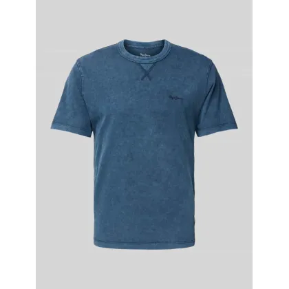 Zdjęcie T-shirt z wyhaftowanym logo model ‘Silverton’
