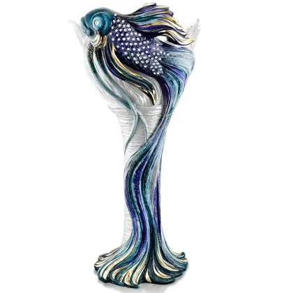 Zdjęcie Ogromny Wazon Figura Ryby
