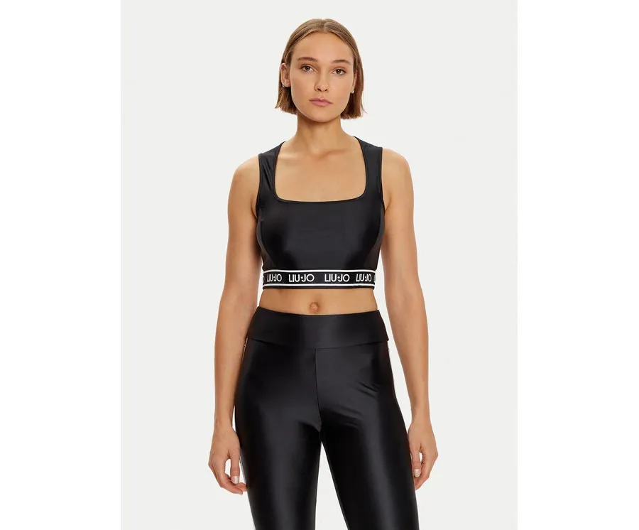 obrazek 1 Liu Jo Sport Biustonosz top TF4191 J4726 Czarny Regular Fit