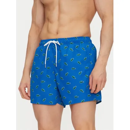 Zdjęcie Lacoste Szorty kąpielowe MH7188 Niebieski Regular Fit