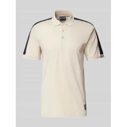 Zdjęcie EA7 Emporio Armani Polo 7M000139 AF10375 U1079 Écru Regular Fit