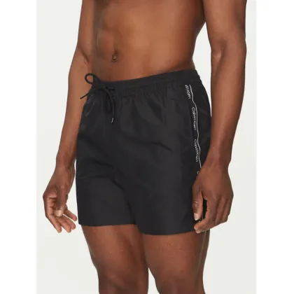 Zdjęcie Calvin Klein Swimwear Szorty kąpielowe KM0KM01109 Czarny Regular Fit