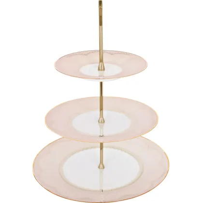 Zdjęcie Porcelanowa patera 3 poziomowa Grace