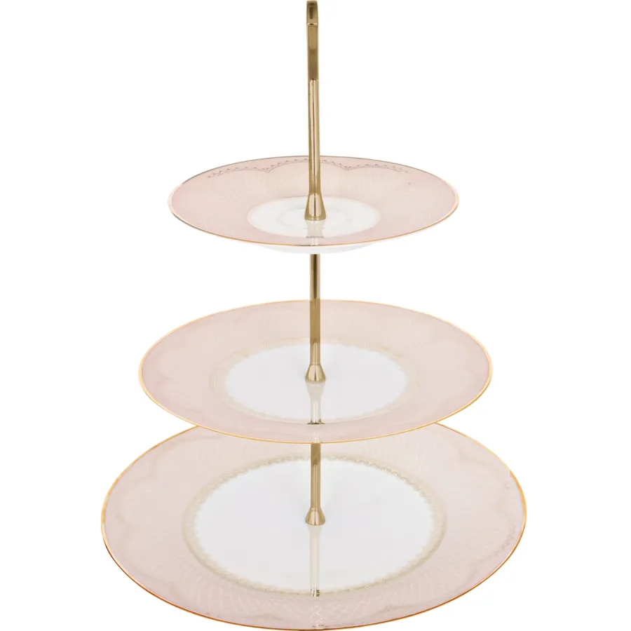 obrazek 1 Porcelanowa patera 3 poziomowa Grace