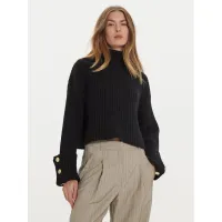 Zdjęcie ViCOLO Golf 55016S Czarny Regular Fit