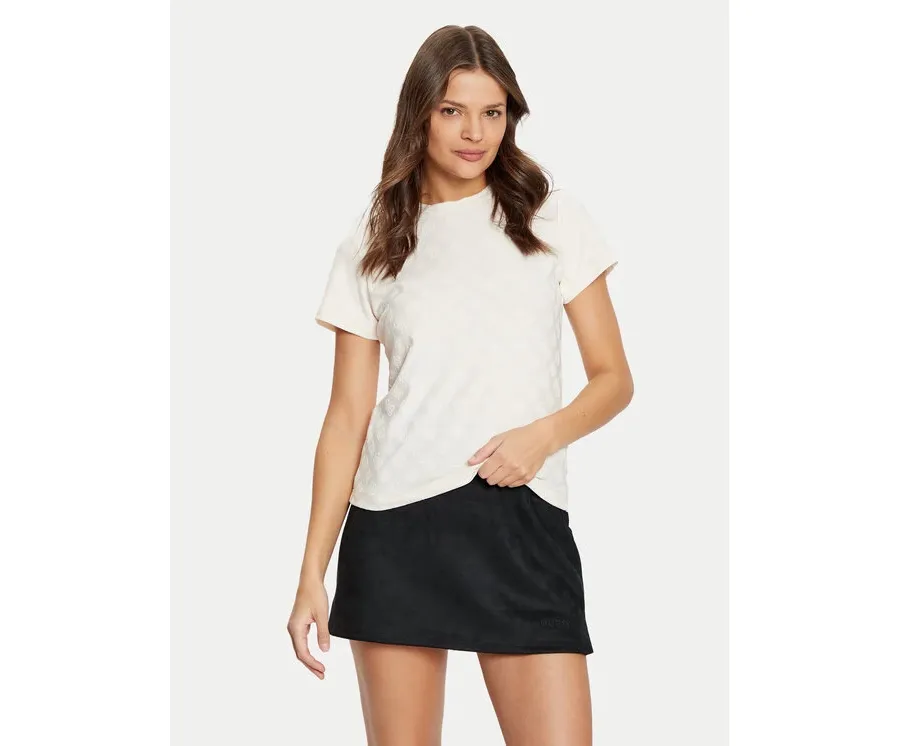 obrazek 1 Guess T-Shirt V5RI02 KCLG2 Écru Regular Fit