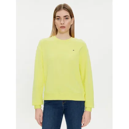 Zdjęcie Tommy Hilfiger Bluza Flag WW0WW41246 Żółty Regular Fit