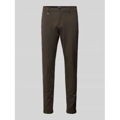 Zdjęcie Spodnie do garnituru o kroju super skinny fit w kant