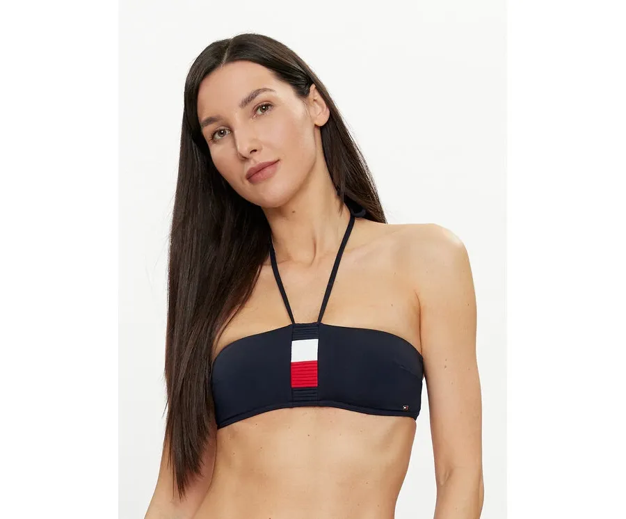 obrazek 1 Tommy Hilfiger Góra od bikini UW0UW05297 Granatowy