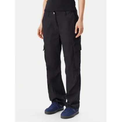 Zdjęcie Tommy Jeans Spodnie materiałowe DW0DW20350 Czarny Relaxed Fit