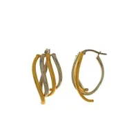 Picture Fancy earrings with a 15 mm bayonet