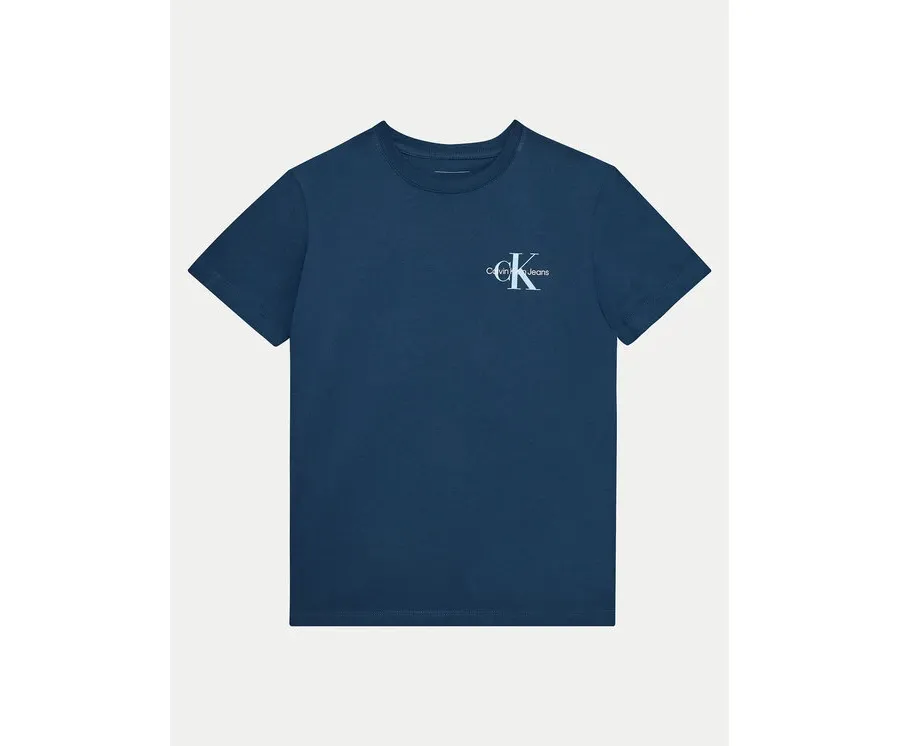 obrazek 1 Calvin Klein Jeans T-Shirt IU0IU00678 Granatowy Regular Fit