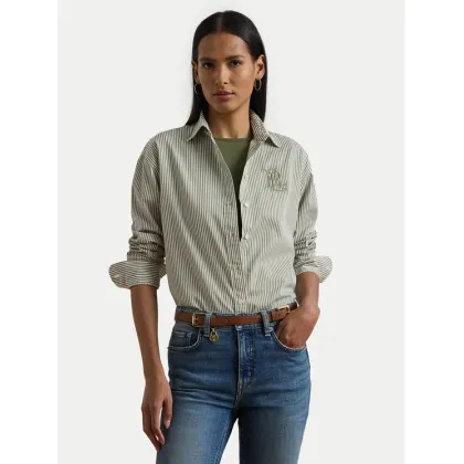 Zdjęcie LAUREN RALPH LAUREN Koszula 200963670001 Zielony Relaxed Fit