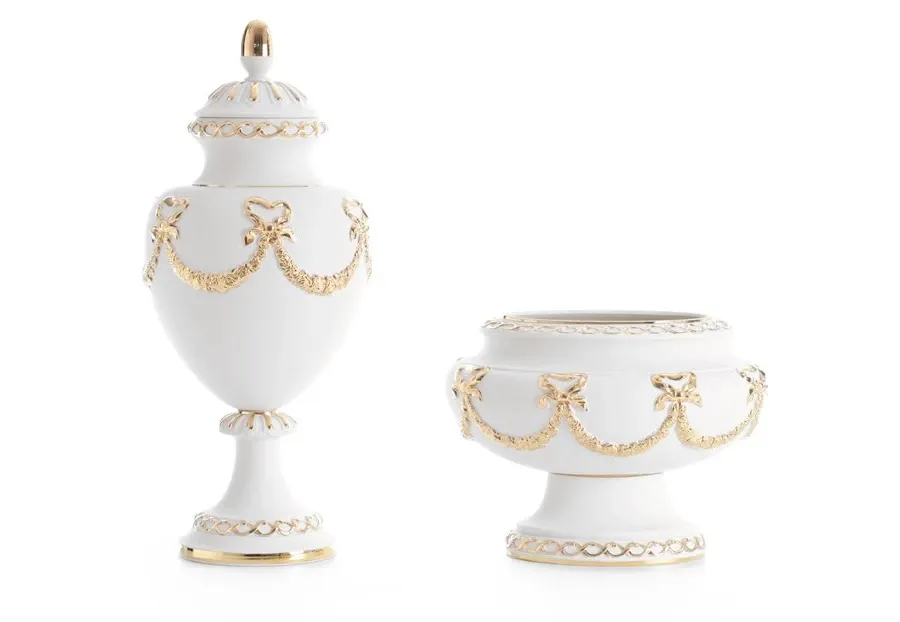 obrazek 1 Ozdobna miseczka z porcelany z Włoch