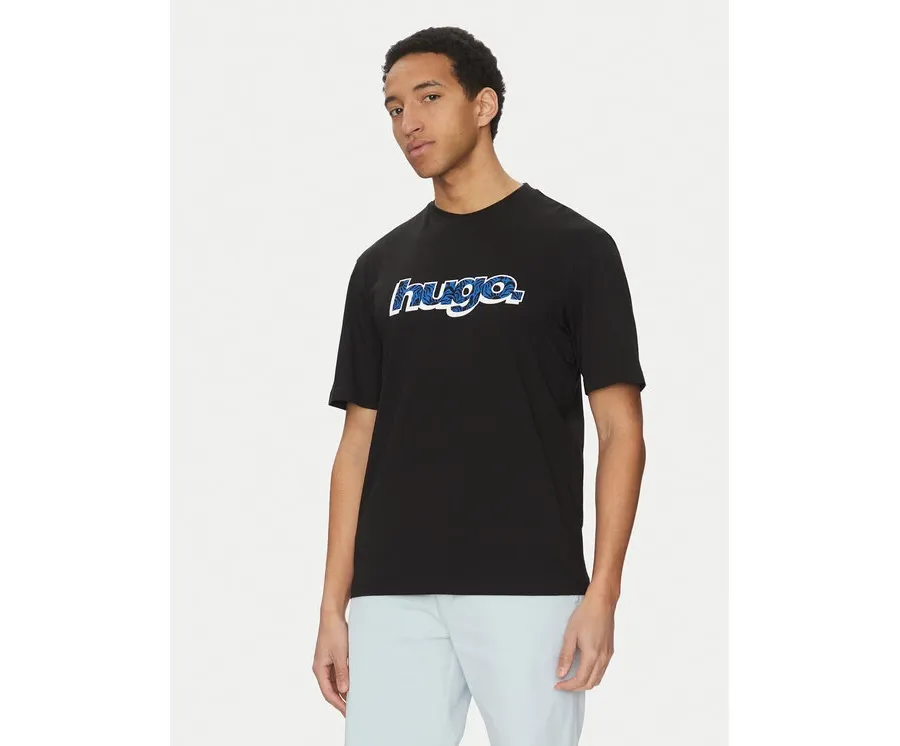 obrazek 1 HUGO T-Shirt Nugibol 50542932 Czarny Regular Fit
