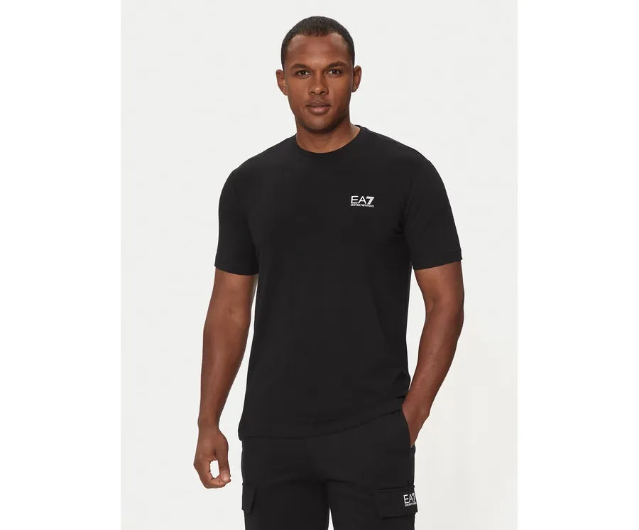 obrazek 1 EA7 Emporio Armani T-Shirt 8NPT26 PJVQZ 1200 Czarny Regular Fit