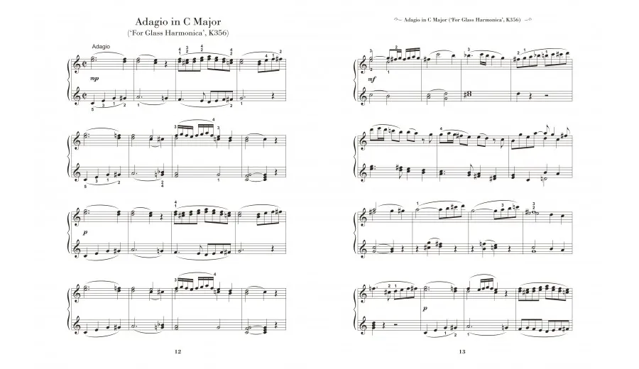 obrazek 3 Poradnik Wolfgang Amadeus Mozart: Nuty na fortepian - Flame Tree Publishing