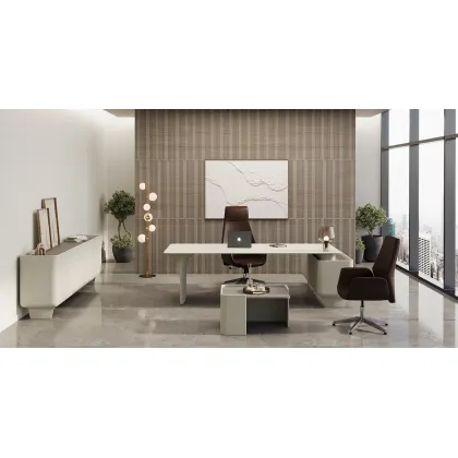 Zdjęcie Modernistyczny zestaw mebli biurowych