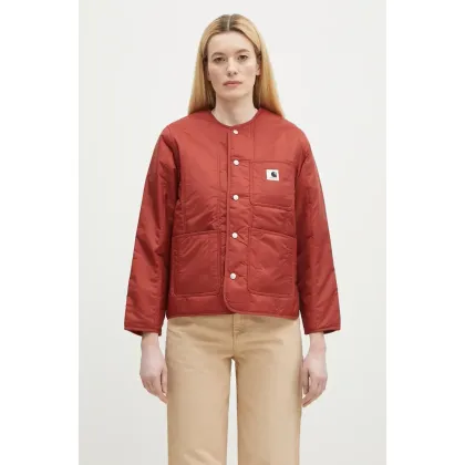 Zdjęcie Carhartt WIP kurtka Kyla Liner damska kolor czerwony przejściowa I034388.2LXXX