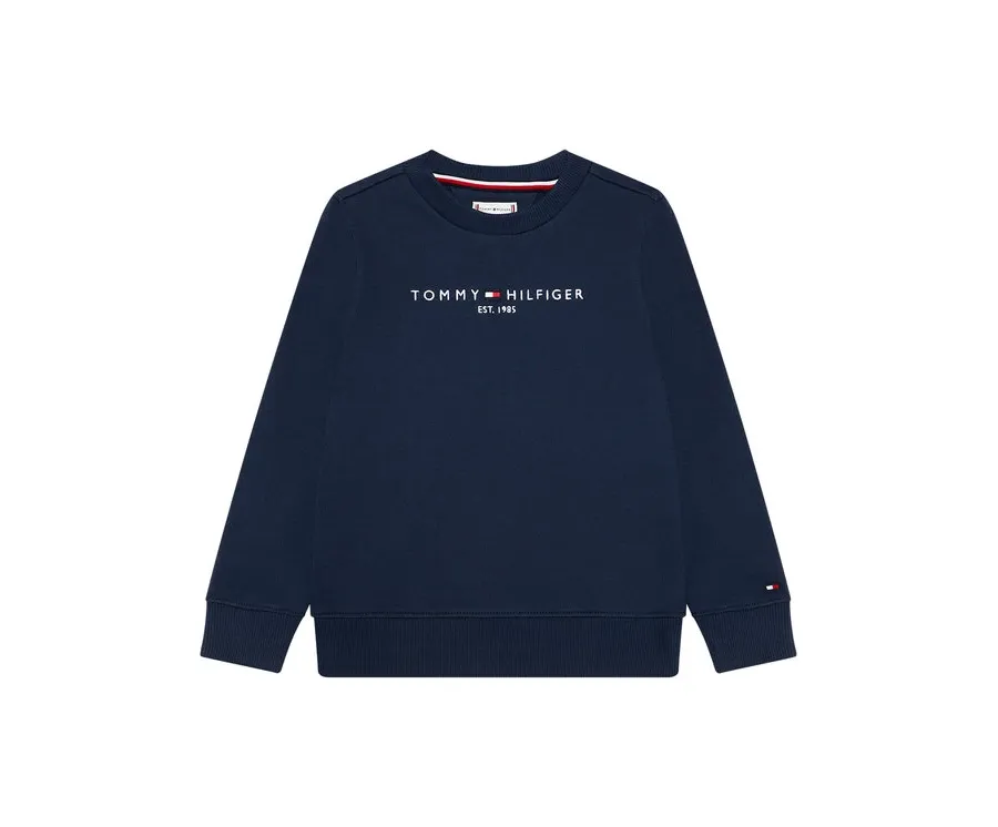 obrazek 1 Tommy Hilfiger Bluza Essential Sweatshirt KS0KS00212 Granatowy Regular Fit