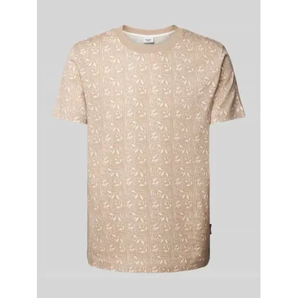 Zdjęcie T-shirt z detalem z logo model ‘Andri’