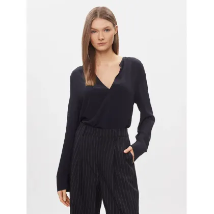 Zdjęcie Tommy Hilfiger Bluzka WW0WW40529 Granatowy Relaxed Fit