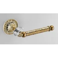 Zdjęcie Luksusowy wieszak na ręczniki z polerowanego złoconego mosiądzu z kryształem Swarovskiego - Il Paralume Marina