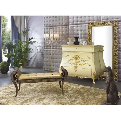 Zdjęcie Elitarne lustro w stylu antycznym do salonu – Morello Gianpaolo