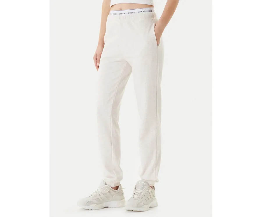 obrazek 1 Guess Spodnie dresowe O5RB01 KCO31 Beżowy Regular Fit