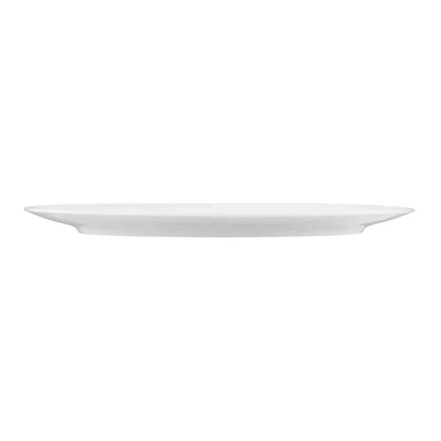 obrazek 2 Biały owalny półmisek 40x26 cm w stylu nowoczesnym - Seltmann Weiden