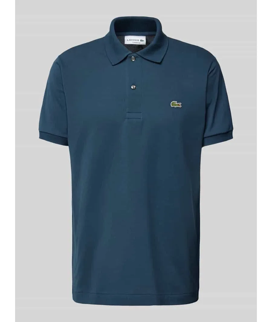 obrazek 1 Koszulka polo o kroju classic fit z dodatkiem bawełny