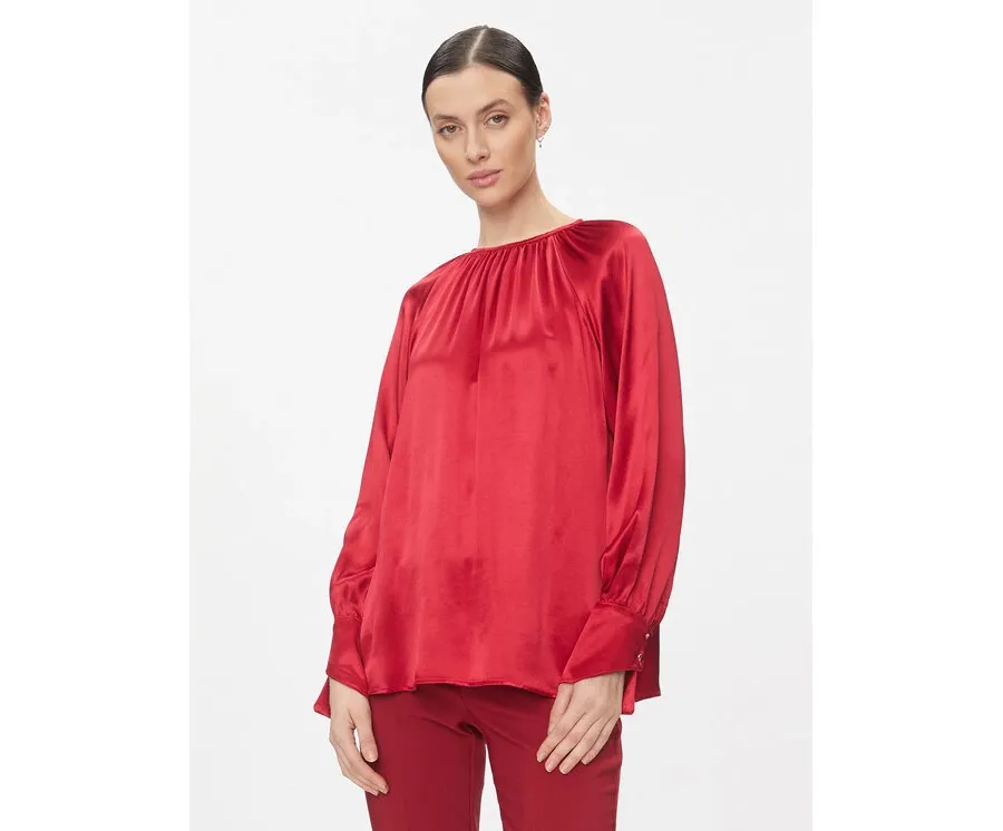 obrazek 1 Rinascimento Bluzka CFC0116710003 CFC0116710003 Czerwony Regular Fit