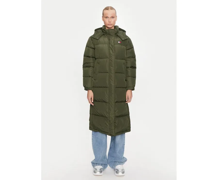 obrazek 1 Tommy Jeans Kurtka puchowa Alaska DW0DW18860 Zielony Regular Fit