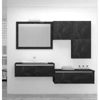 Picture Beautiful bathroom furniture in black