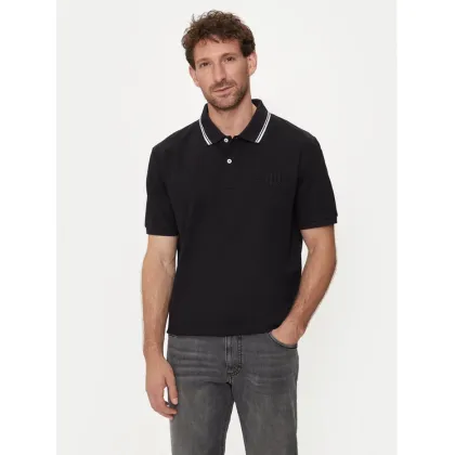 Zdjęcie Gant Polo Contrast 2013039 Czarny Regular Fit