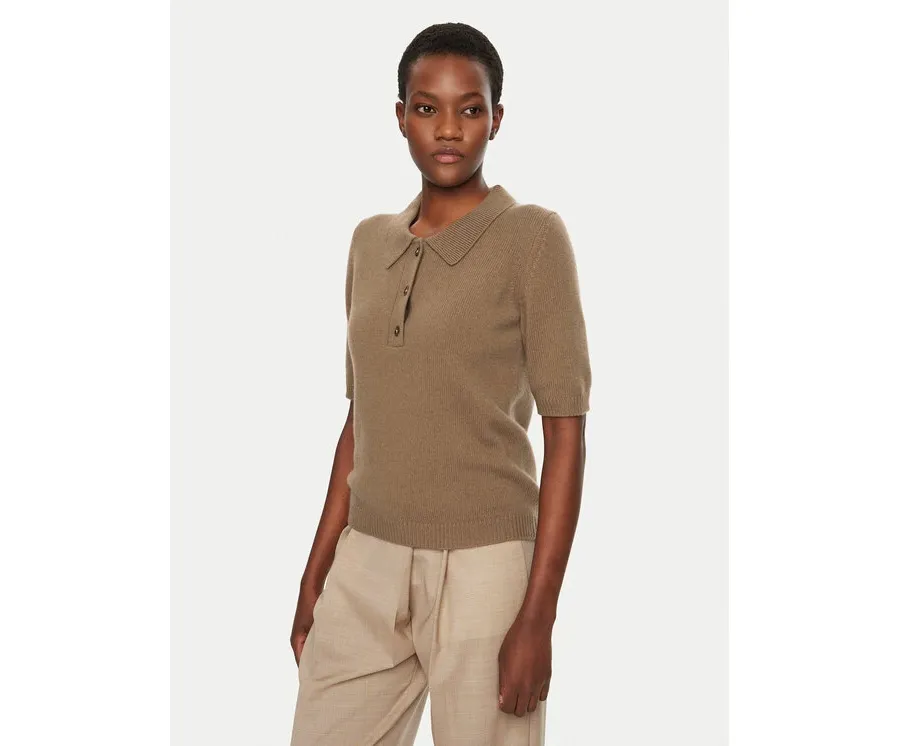 obrazek 1 Herskind Sweter Alberto 5417974 Brązowy Regular Fit
