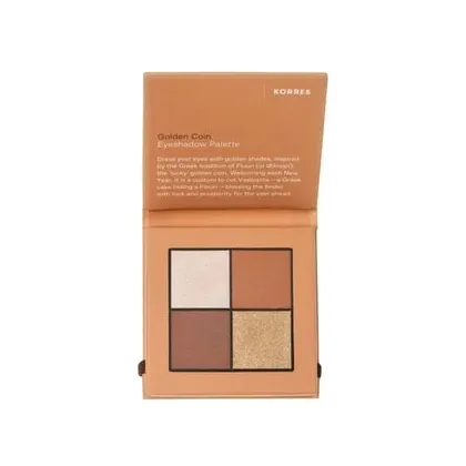 Zdjęcie KORRES Golden Coin Eyeshadow Palette Paleta cieni do powiek 5 g Golden Coin