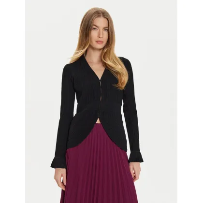 Zdjęcie TWINSET Kardigan 242TT3123 Czarny Slim Fit