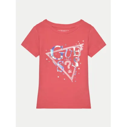 Zdjęcie Guess T-Shirt K5RI00 K6YW4 Różowy Regular Fit