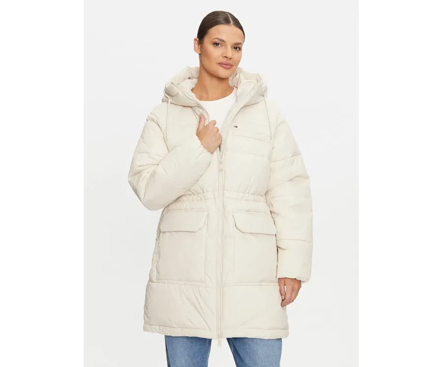 obrazek 1 Tommy Jeans Kurtka zimowa Vail DW0DW18842 Beżowy Regular Fit
