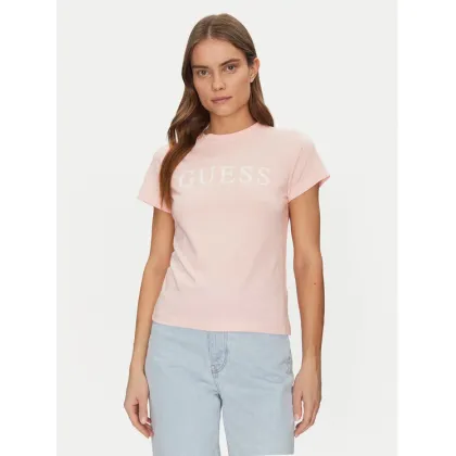 Zdjęcie Guess T-Shirt V5GI15 J1314 Różowy Shirt Fit