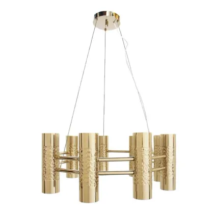 Zdjęcie Pozłacany mosiężny żyrandol Madison - produkt z Portugalii