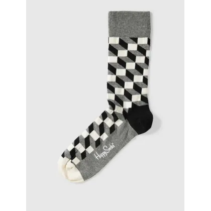 Zdjęcie Skarpety ze wzorem na całej powierzchni model ‘FILLED OPTIC’