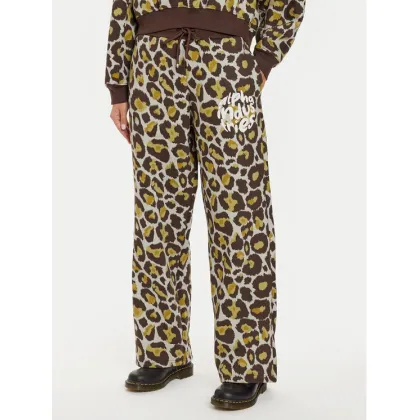 Zdjęcie Alpha Industries Spodnie dresowe 148050C Brązowy Regular Fit