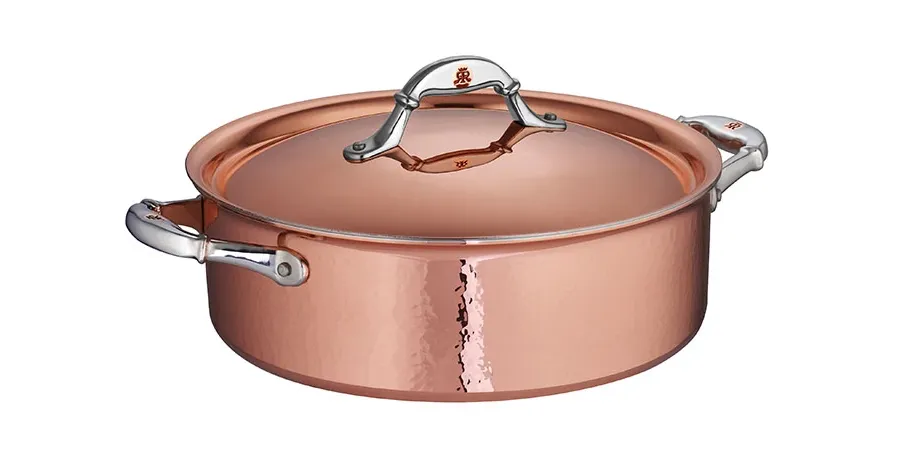 picture 1 Beautiful pot, stainless steel and copper