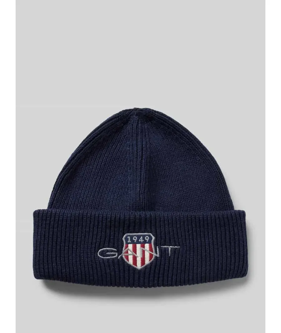 obrazek 1 Czapka beanie z wyhaftowanym logo