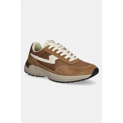 Zdjęcie Stepney Workers Club sneakersy Osier S-Strike Suede Mix męskie kolor brązowy YP04205