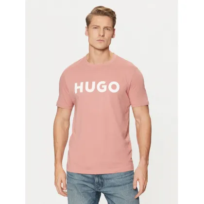 Zdjęcie HUGO T-Shirt Dulivio 50467556 Różowy Regular Fit